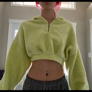 Fluffy bdg sweater from Urban outfitters